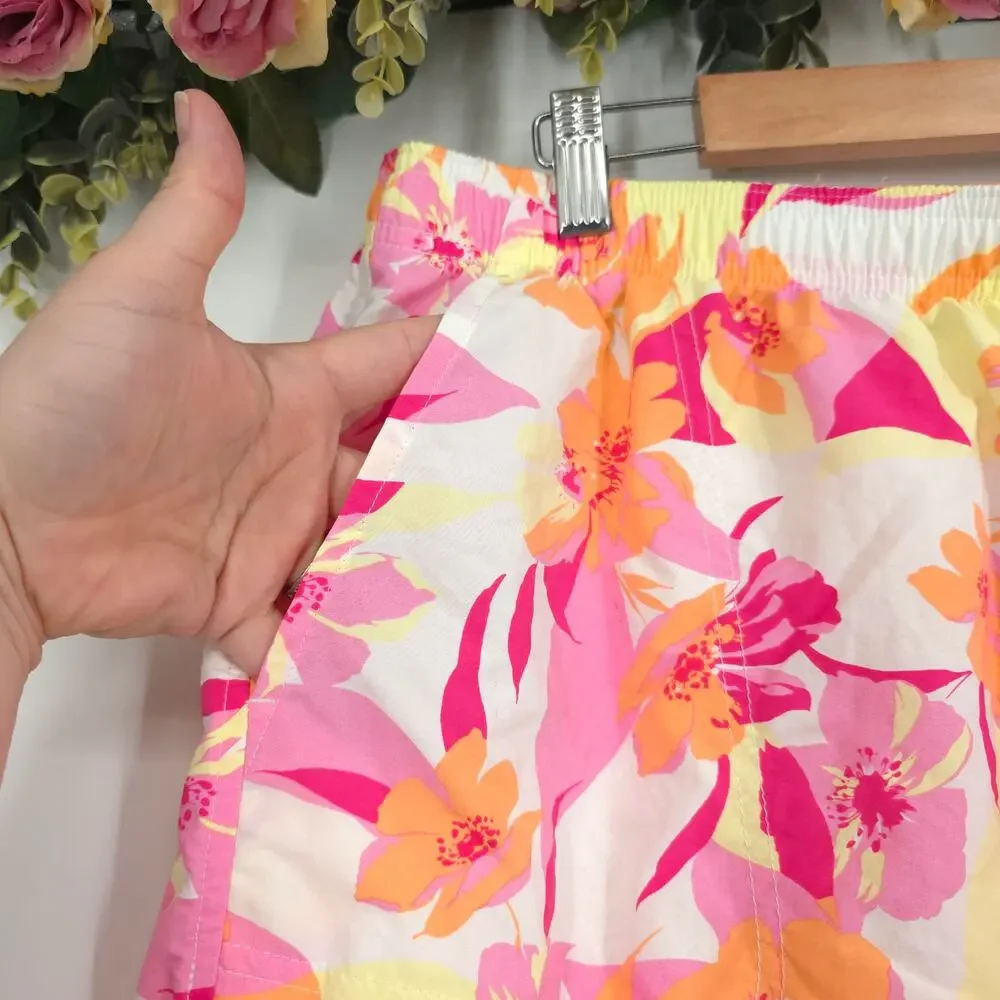Columbia Women's Sandy River II Floral Printed Shorts Size 1X